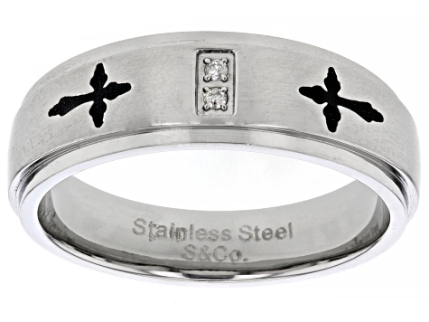 Men's Stainless Steel Wood Keychain Ring Jewelry - Gemologica, A Fine  Online Jewelry Store