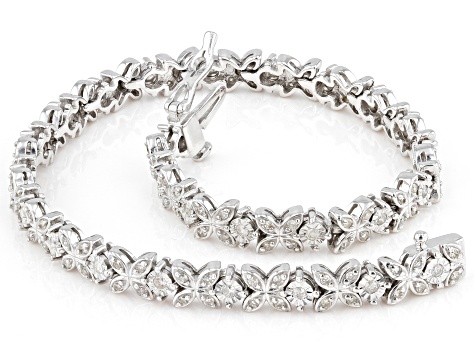 14K Diamond Tennis Bracelet 2.5 ctw 14K Gold / 6 Inches (2.30 CTW)