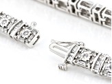 White Diamond 10k White Gold Tennis Bracelet 2.85ctw