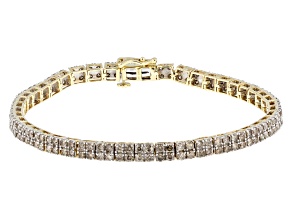 Candlelight Diamonds™ 10k Yellow Gold Tennis Bracelet 4.00ctw