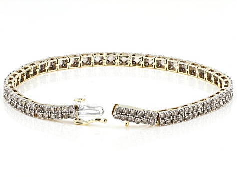 Candlelight Diamonds™ 10k Yellow Gold Tennis Bracelet 4.00ctw