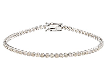 Picture of Diamond 18k White Gold Tennis Bracelet 2.00ctw