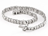 White Diamond 10k White Gold Tennis Bracelet 1.00ctw