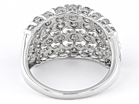 White Diamond 10k White Gold Quad Ring 2.00ctw - DOE396 | JTV
