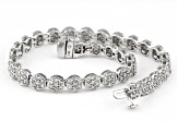 White Diamond 14k White Gold Tennis Bracelet 2.50ctw