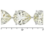 Yellow Labradorite Rhodium Over Sterling Silver Bracelet 43.00ctw