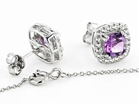 Jtv amethyst earrings deals