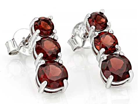 Jtv on sale garnet earrings