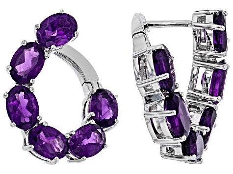 jtv amethyst earrings