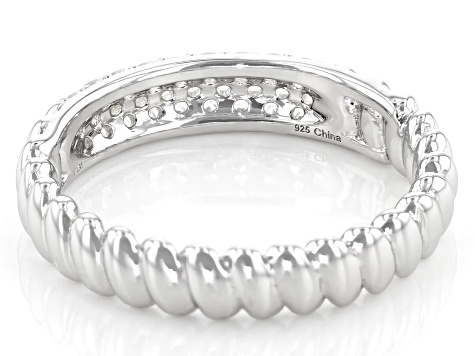 指輪・リング JOHO engraved ring, white porcelain King Logo Silver Ring – YZ