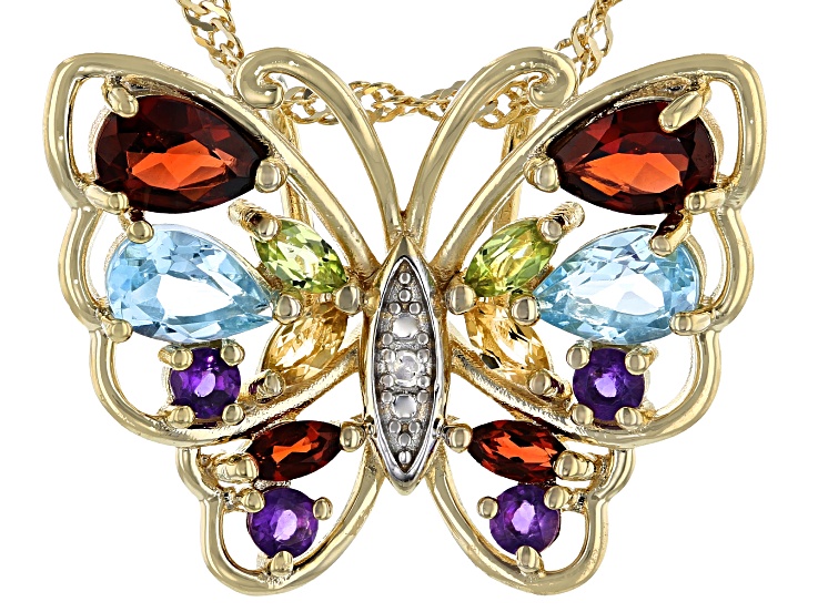 Details about   Sterling Silver Tiny Butterfly pendant with multiple inlay options 