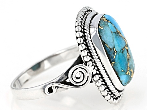 Turquoise Sterling Silver Solitaire Ring