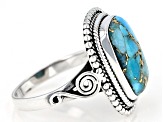 Turquoise Sterling Silver Solitaire Ring