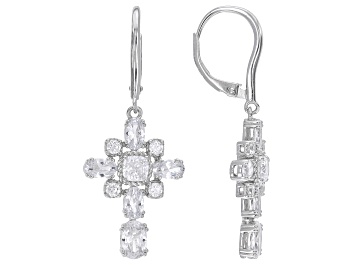 Moda Al Massimo™ 18k Yellow Gold Over Bronze 1" Swirl Hoop Earrings