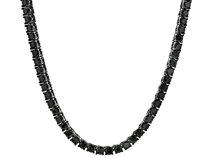 【2plan】24FW★ [LAN ARCHIVE] Black Glass Stone Necklace Two Strand Faceted Black Glass Beads Necklace Vintage. For
