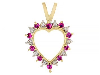 Sterling Silver With 18K Gold Accents Filigree & Jawan Beaded Pendant