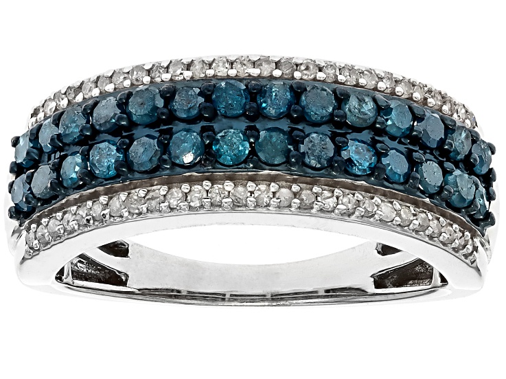 ビリヤード Blue Diamono Le Vian Venetian Mosaic Blue Topaz & Diamond Ring 1/3 ct tw