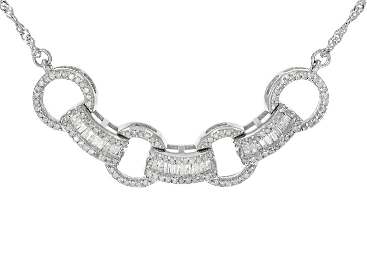 [STONE HENgE] 韓国☆925 silver☆U-LOCK N0130 Necklace curb+chain+1.jpg?format=1500w