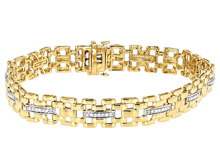 Jtv mens gold deals bracelets