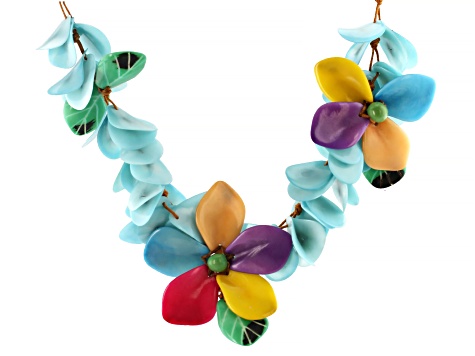 アクセサリー tubus Vega Artisan Collection of Ecuador™ Multi-Color Tagua Nut 16-34