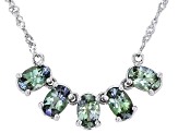 Ocean Tanzanite® Rhodium Over Silver Necklace 1.91ctw