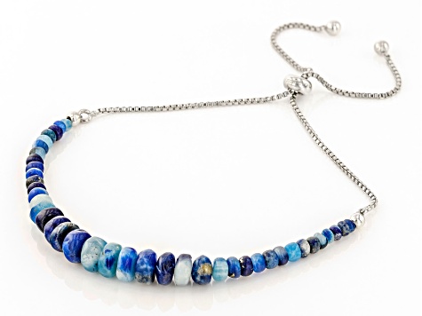 Afghanite Sterling Silver Bolo Bracelet