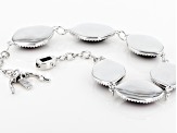 Blue Lapis Lazuli Sterling Silver Bracelet