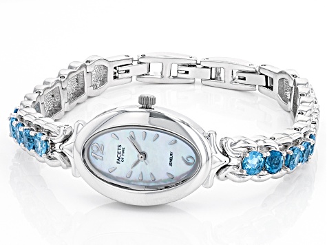 Blue best sale topaz watch