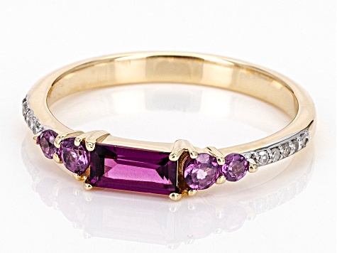 CD G-SCHMITT:alternative garnet G-シュミット Pink Color Shift Garnet Rhodium Over Sterling Silver Ring