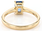 Ceylon Sapphire 14k Yellow Gold Ring 0.91ct