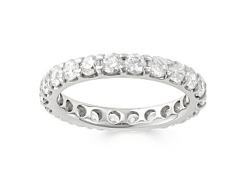 Picture of 2.00ctw White Diamond 14kt White Gold Eternity Band Ring