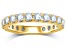 2.00ctw White Diamond 14kt Yellow Gold Eternity Band Ring