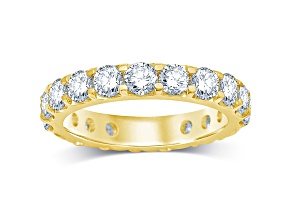 3.00ctw White Diamond 14kt Yellow Gold Eternity Band Ring