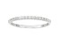 .14ctw White Diamond 10kt White Gold Band Ring