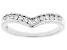 White Diamond 10k White Gold Band Ring 0.20ctw