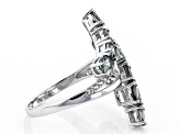 Platinum Color Spinel Rhodium Over Silver Ring 2.16 ctw