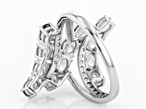 Platinum Color Spinel Rhodium Over Silver Ring 2.16 ctw