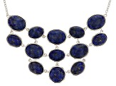 Blue Lapis Lazuli Sterling Silver Necklace