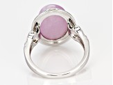 Pink Kunzite Sterling Silver Ring