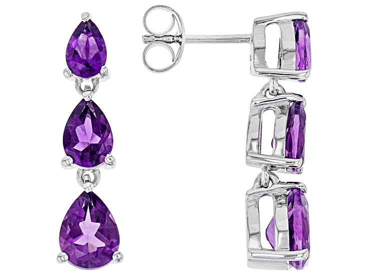 jtv amethyst earrings