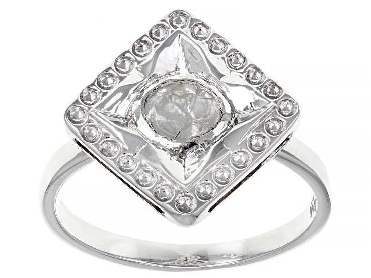 Details about   Diamond Jewelry Natural Diamond & Diamond Polki Gold & 925 Sterling Silver Ring