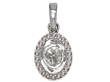 Picture of Polki Diamond Sterling Silver Pendant