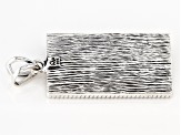 Bamboo Coral Sterling Silver Pendant