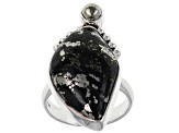 Apache Gold & Pyrite Sterling Silver Ring