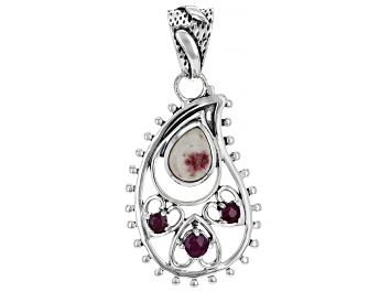 Picture of Rosalinda And Ruby Sterling Silver Pendant 1.88ctw