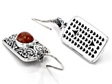 Sunstone Sterling Silver Earrings