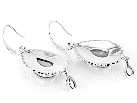 Aquamarine and Blue Topaz Sterling Silver Earrings 0.54ct