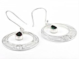 Mystic Quartz Sterling Silver Dangle Earrings 1.66ctw