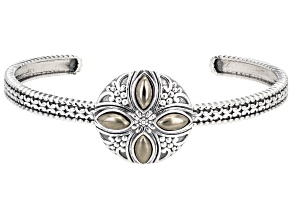 Pyrite Sterling Silver Cuff Bracelet