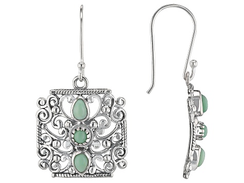 Sterling Silver Earrings | Simple Silver Earrings | Silver Fish Hook Earrings | Silver Bead Earrings | Handmade Silver Earrings